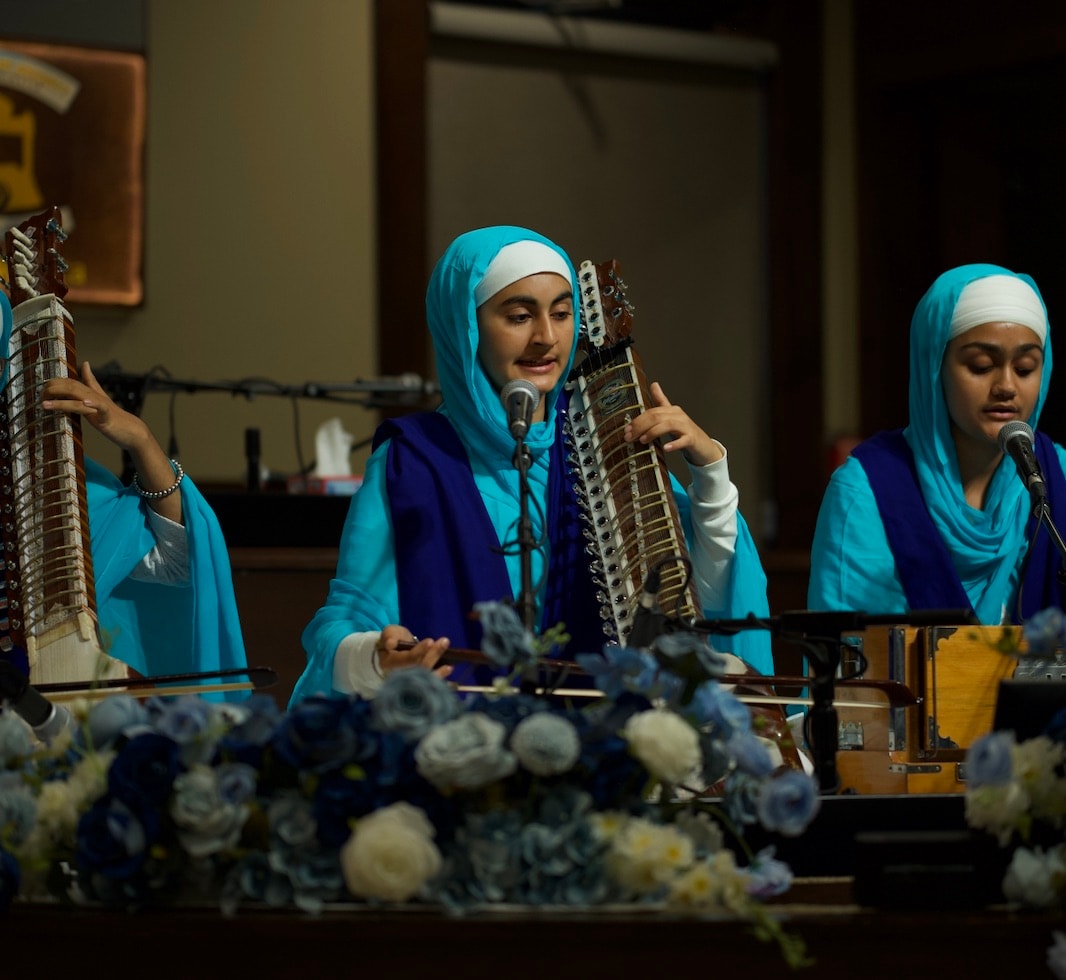 MGSV students and instructors in Gurmat Sangeet classes across Metro Vancouver