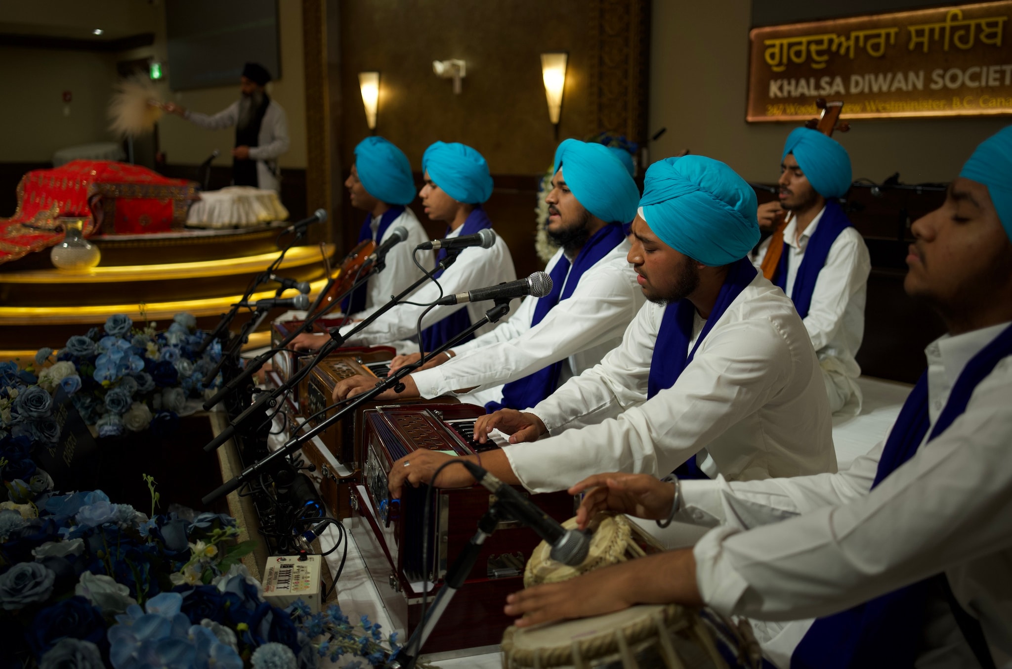 MGSV students and instructors in Gurmat Sangeet classes across Metro Vancouver