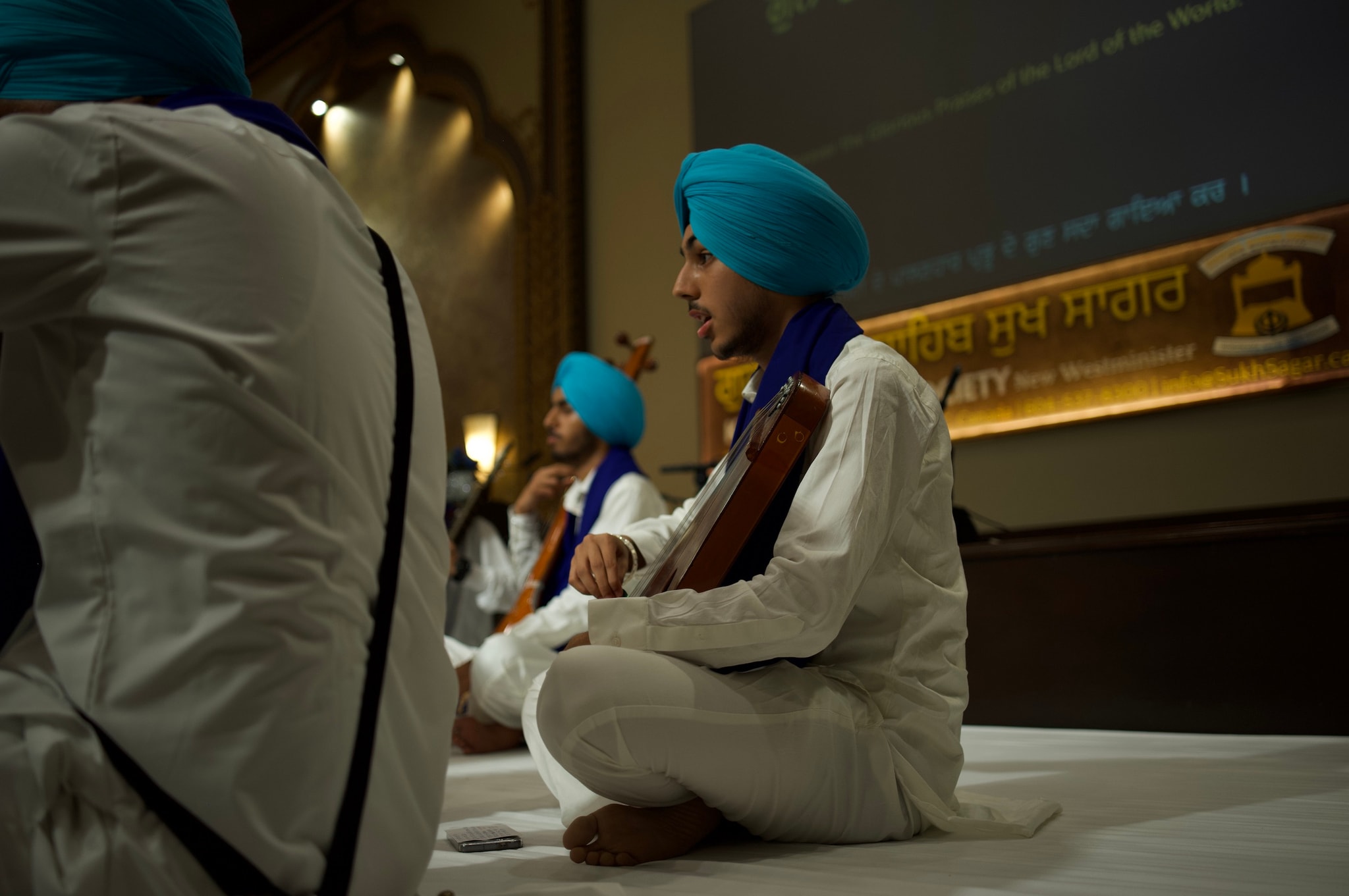 MGSV students and instructors in Gurmat Sangeet classes across Metro Vancouver