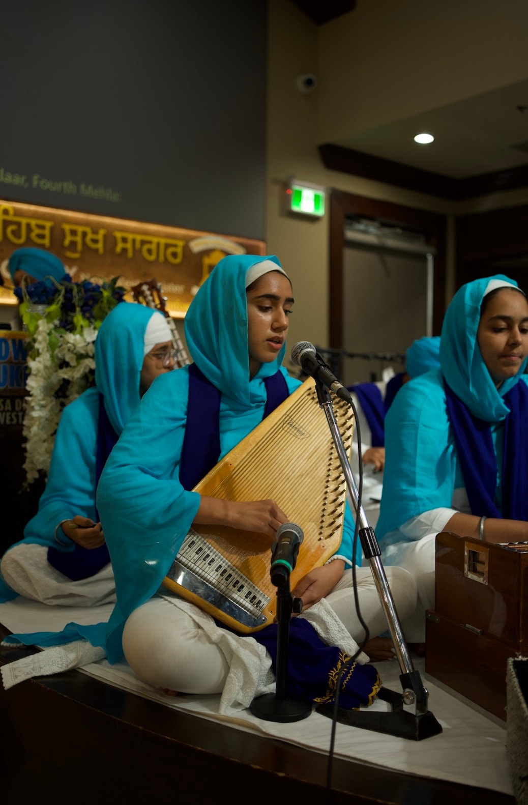 MGSV students and instructors in Gurmat Sangeet classes across Metro Vancouver