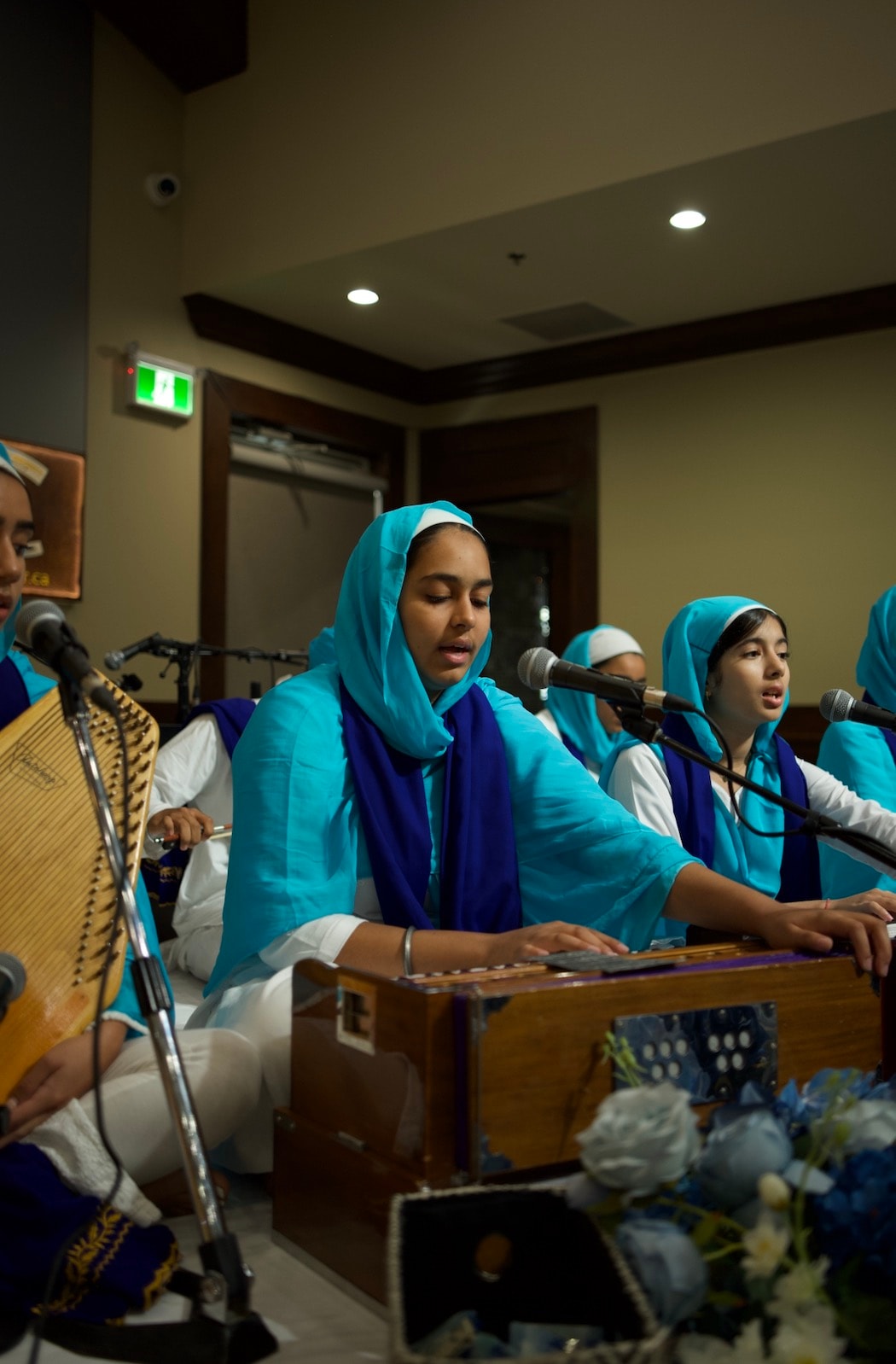 MGSV students and instructors in Gurmat Sangeet classes across Metro Vancouver